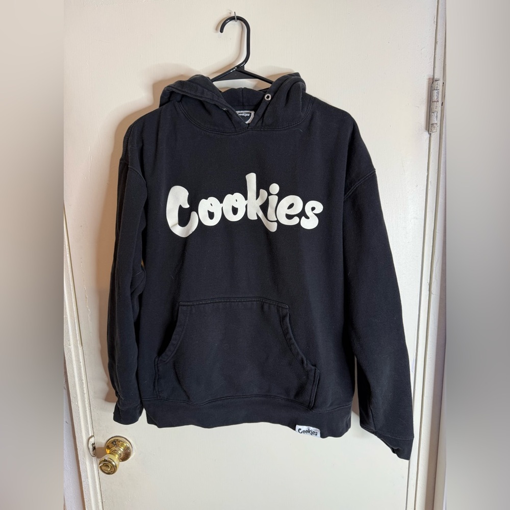 Cookies Black Hoodie for Men